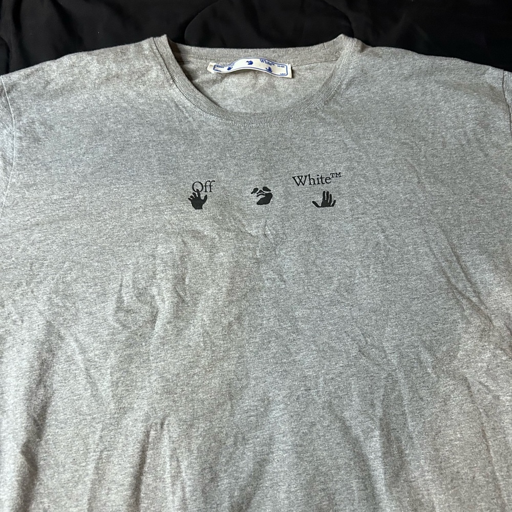 Off-White Dripping Arrows Long Sleeve T-Shirt